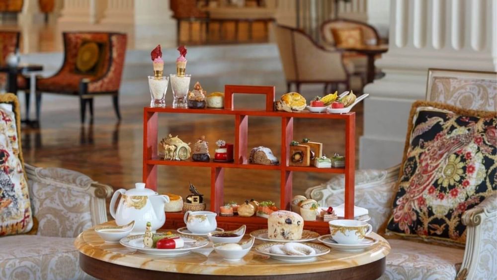 Mosaico Tea at Pallazo Versace